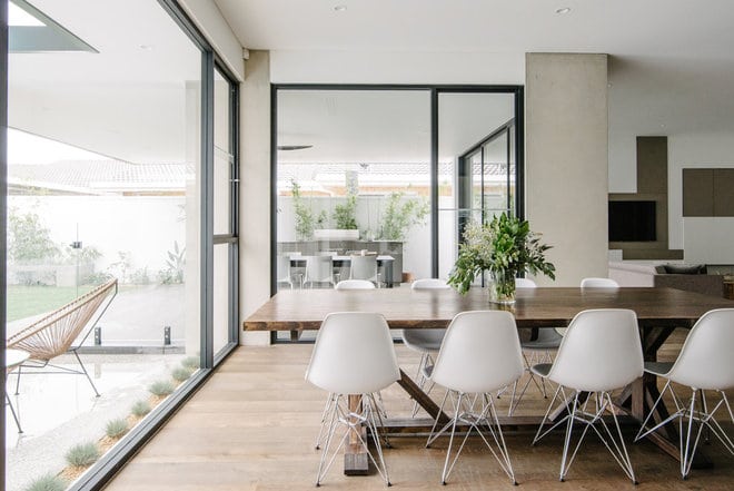 Остекление загородного дома Окна